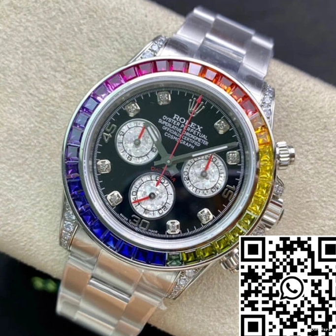 116599 Dial TW Daytona Factory RBOW Diamond Rolex 0413